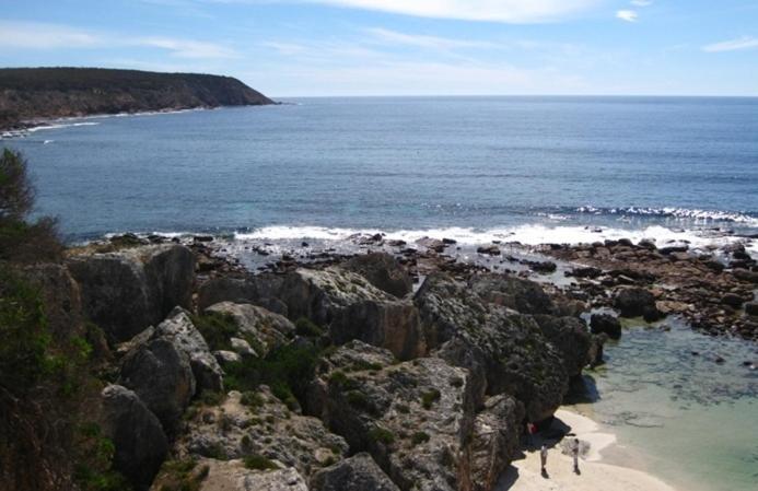 Waves & Wildlife Cottages Kangaroo Island Stokes Bay Bagian luar foto